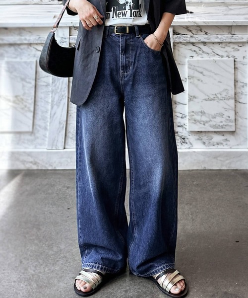 MAISON SPECIAL | Cut-Off Flower Pants/カットオフフラワースノー