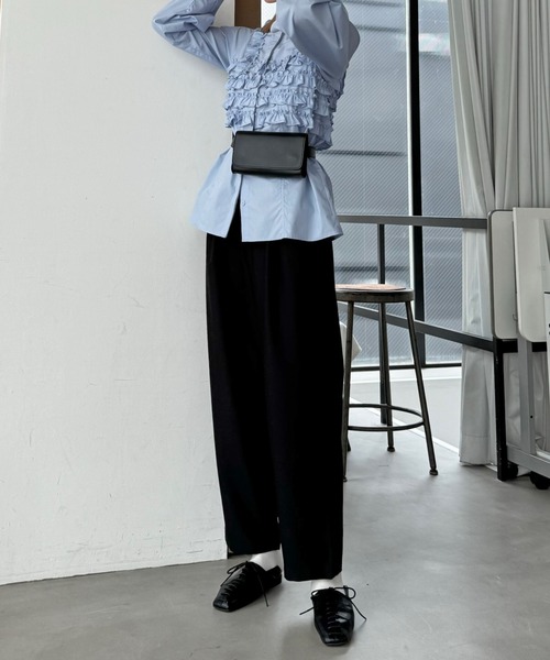 RIIZE ウンソク 着用/Linen Blend Cut-Off Knit/ユニセックス Expected delivery in mid-February] Cotton Linen Foil Print