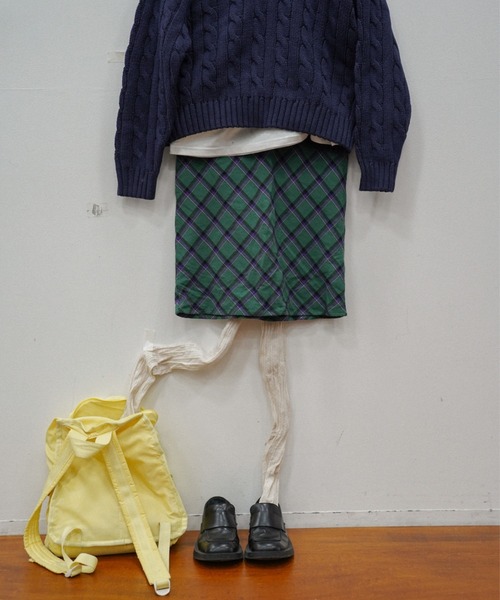 COMMON GULL PRODUCTS. | 45°のチェックスカート - Buyee, an