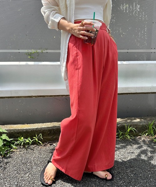 WIDE SHORT PANTS｜SKIRT/PANTS(スカート/パンツ)｜CLANE