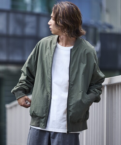 PROJECT GR / REWORKED BOMBER JACKET ボンバー MA-1 ジャケット