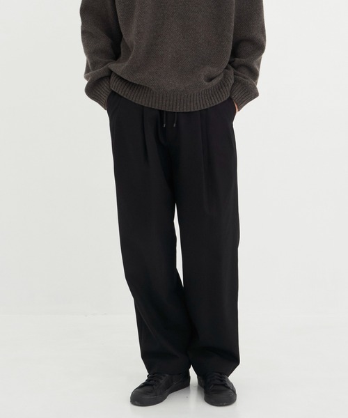 MARKAWARE | 【MARKAWARE/マーカウェア】TRIPLE PLEATED WIDE TROUSERS