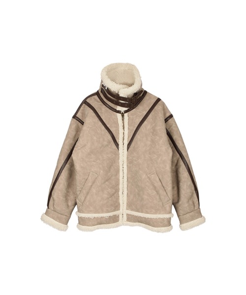 viavanda RUST DOUBLE ZIP HOODIE（VIAVANDA | 4WAYHOLLOWTEE