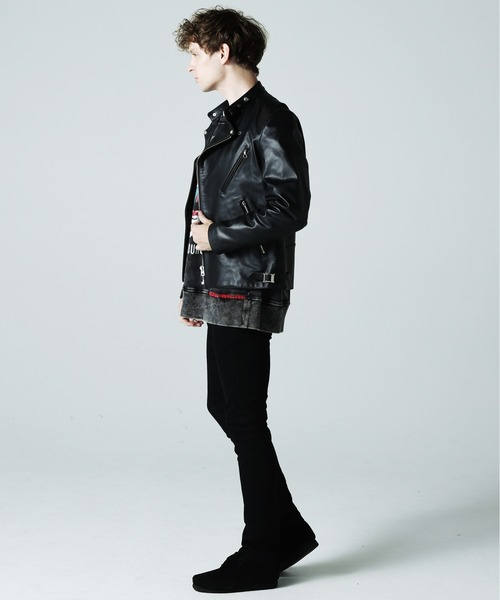 JACKROSE | 【THE ROLLING STONES×JACKROSE】 COW LEATHER SEMI DOUBLE