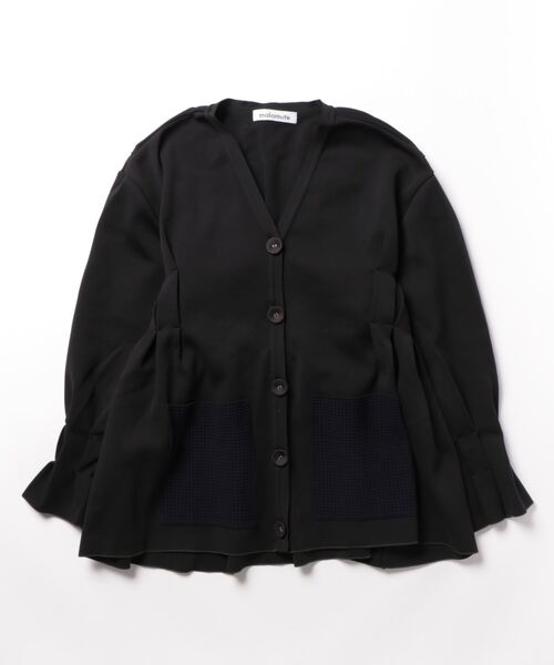 MALAMUTE | malamute / gynoid cardigan(タックニットカーディガン 