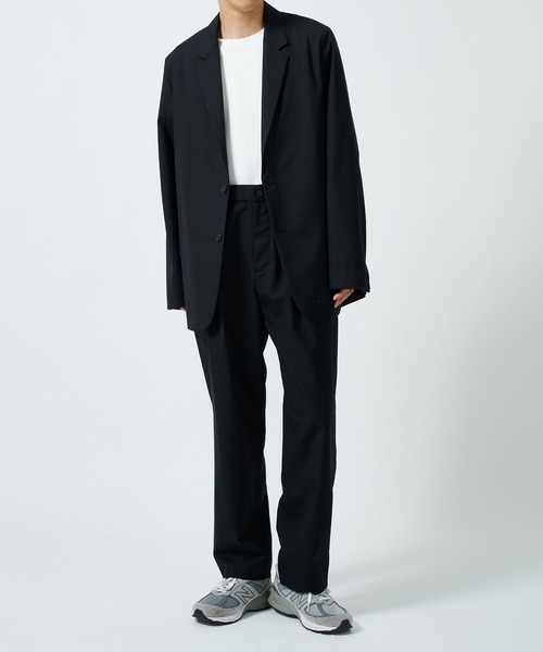 ATON | 【ATON/エイトン】WOOL TROPICAL TAILORED JACKET - Buyee, an