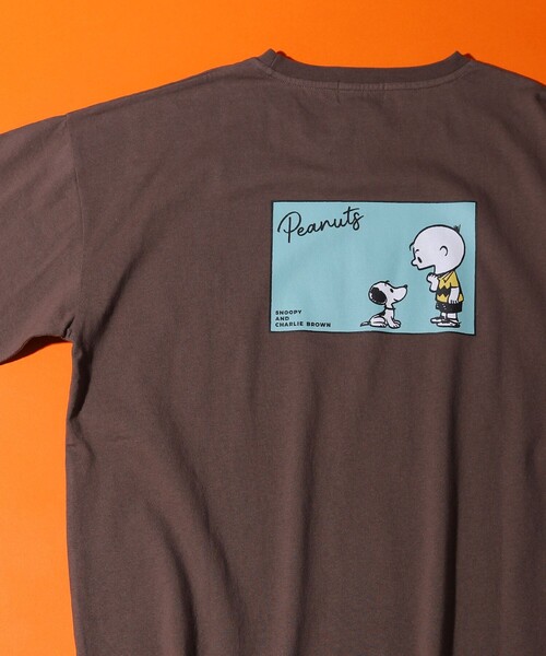 Freak S Store Web限定 Peanuts ピーナッツ ビッグシルエット バックプリントtシャツ Buyee 通販代理購入サービス Zozotownでお買い物
