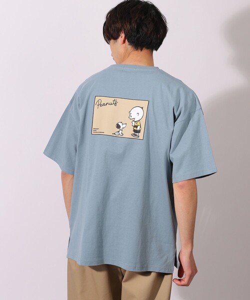 Freak S Store Web限定 Peanuts ピーナッツ ビッグシルエット バックプリントtシャツ Buyee 通販代理購入サービス Zozotownでお買い物