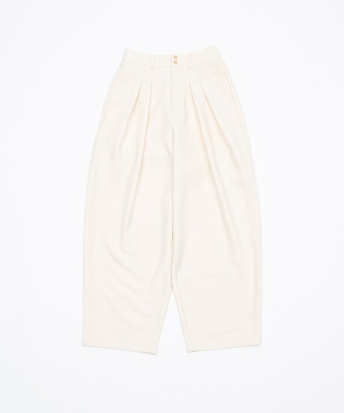 OLUN | wide cocoon slacks pants/ワイドコクーンスラックスパンツ