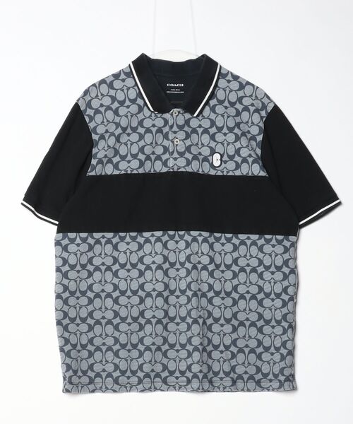 COACH | シグネチャー柄半袖ポロシャツ- Buyee日本代購服務| 於