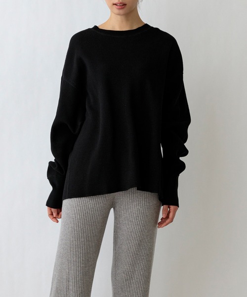 tシャツ 「SETENS/セテンス」ワッフルロングスリーブプルオーバー レディース SETENS tシャツ 「SETENS/セテンス」ワッフルロングスリーブプル