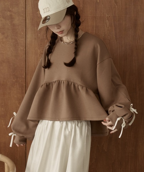 【タグ付き】moi tytto 袖リボンチュニック MOI TYTTO | 袖リボンチュニック - Buyee, an Online Proxy Shopping