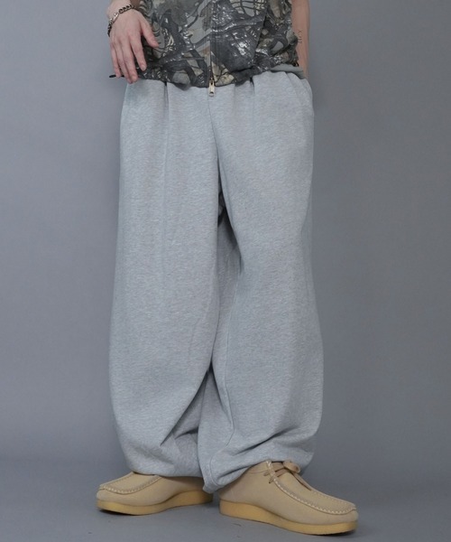 SPINNS | ボリュームワイドスウェットパンツ/ユニセックス