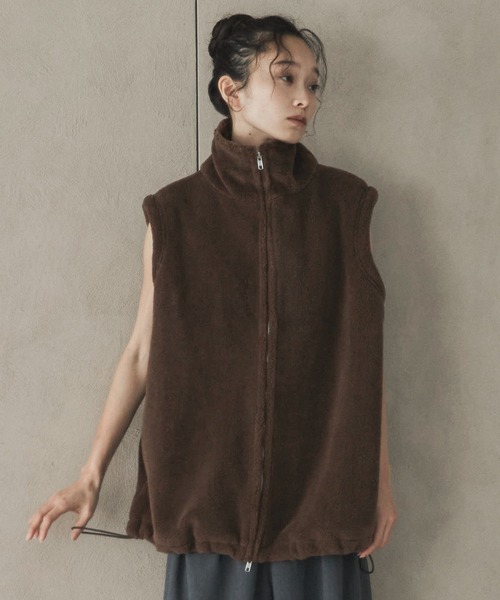 BY MUNI:R | レザークロップドペディンジャンパー - Buyee, an