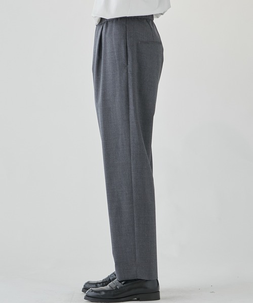 ATON エイトン　wool tropical easy pants WOOL TROPICAL | WIDE EASY PANTS – ATON | エイトン