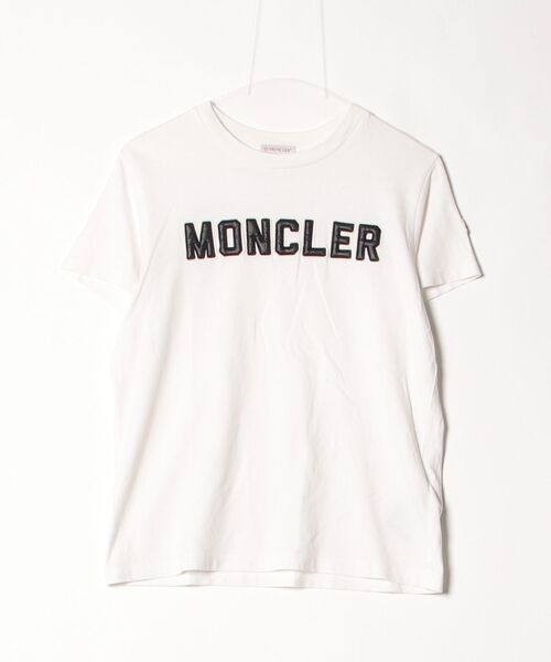 MONCLER 半袖 Tシャツ ホワイト プリーツ袖　サイズSM MONCLER | 半袖Tシャツ - Buyee, an Online Proxy Shopping Service