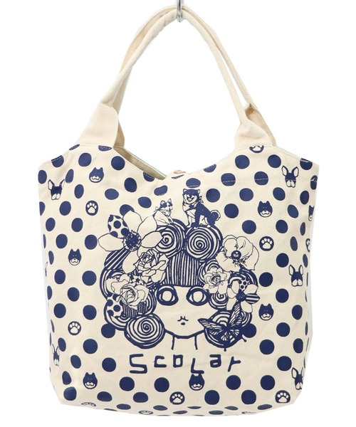 スカラー パリティ ScoLar ゆったり エコバッグクマ プル