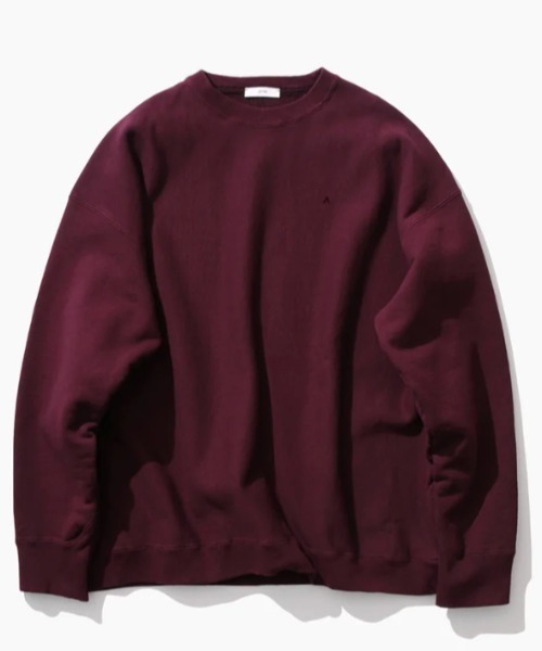 トップス NATURAL DYE URAKE OVERSIZED SWEAT SHIRT B'2nd｜ATON (エイトン) NATURAL DYE URAKE OVERSIZED SWEAT