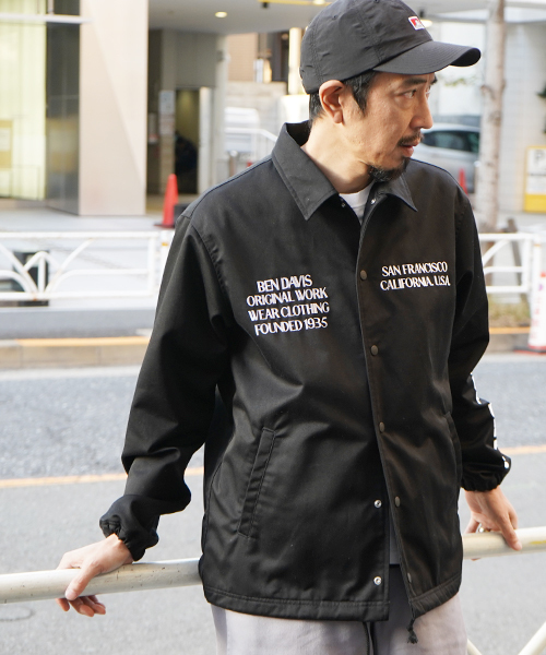 ben davis coach jacket