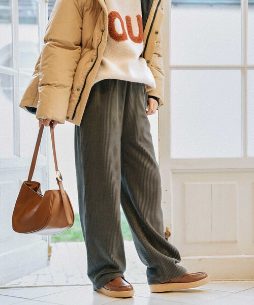 FREAK'S STORE | ストレッチ コーデュロイ イージーパンツ - Buyee