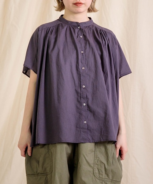ブロカント Brocante 5ozデニム フラールシャツ 36-320E (2025SS 春夏) 爆買 Brocante / ブロカント] 5ozデニム フラールシャツ（シャツ