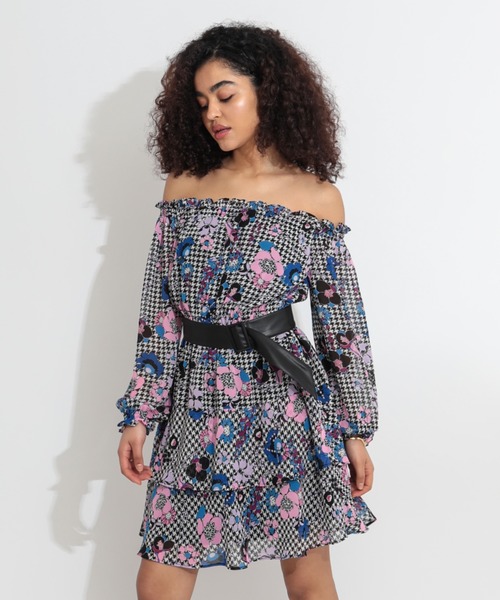 GUESS | Hannah Belted Dress - Buyee, an Online Proxy Shopping