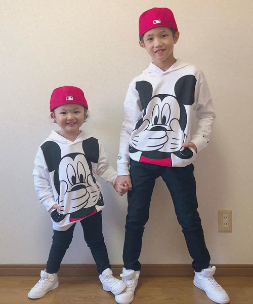 Babydoll 通販限定 親子ペア Disney ディズニー Bigフェイスパーカー スウェット9851k Buyee An Online Proxy Shopping Service Shop At Zozotown Bot Online