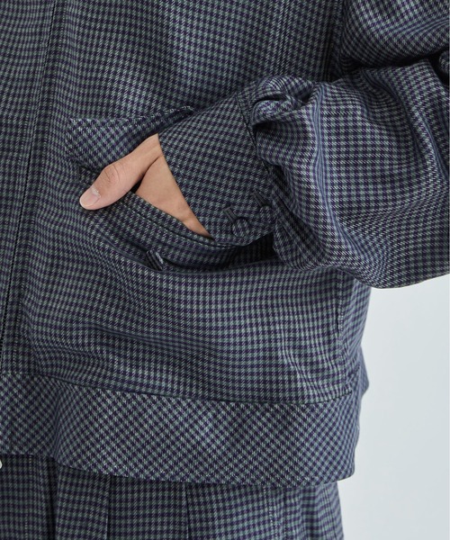 MATSUFUJI | 【MATSUFUJI/マツフジ】Cupra Check Zip-up Jacket