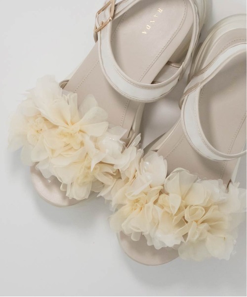 RANDA | ボリュームフラワースポーツサンダル - Buyee, an Online