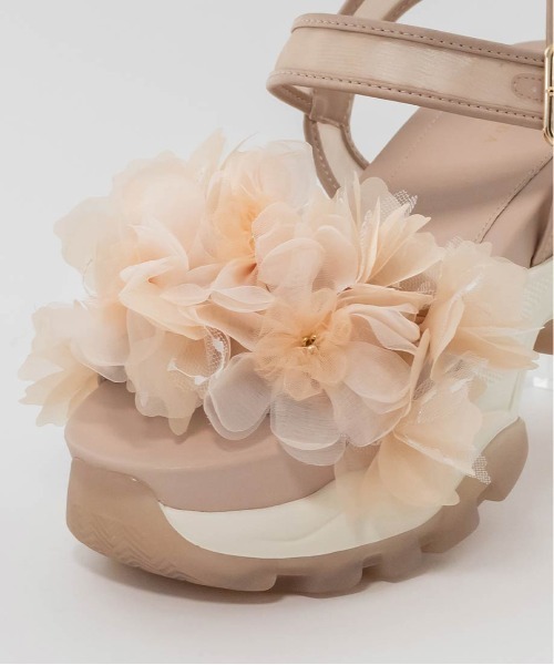 RANDA | ボリュームフラワースポーツサンダル - Buyee, an Online