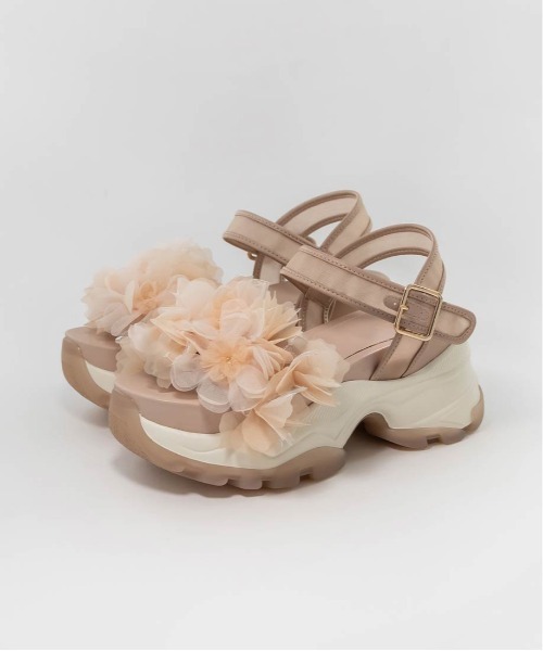 RANDA | ボリュームフラワースポーツサンダル - Buyee, an Online