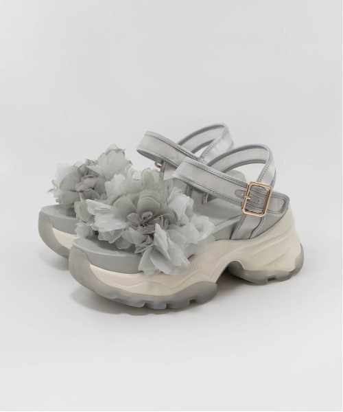 RANDA | ボリュームフラワースポーツサンダル - Buyee, an Online