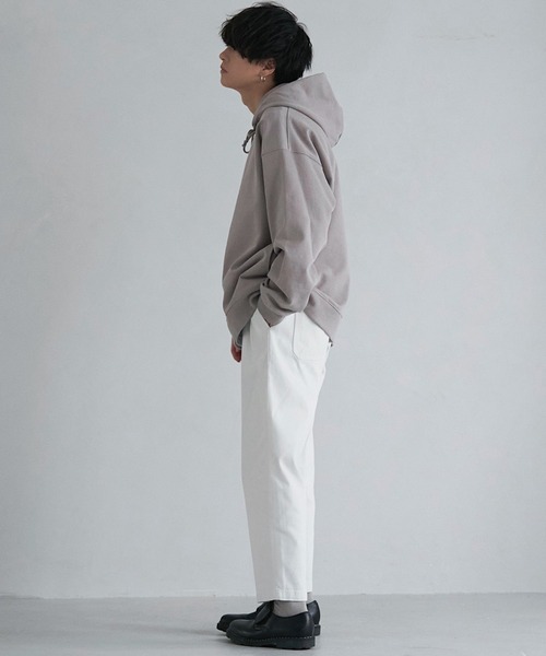 WYM LIDNM】EURO RAYON STRAIGHT TROUSERS