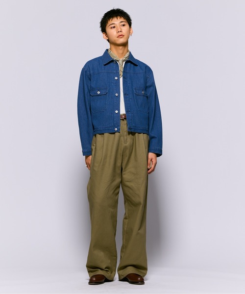 ジャケット・アウター THE BOLDMAN Basic Denim Jacket セール】Basic Denim Jacket / ベーシックデニムジャケット（デニム