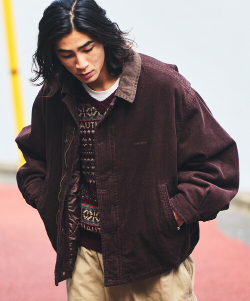 NAUTICA | NAUTICA/ノーティカ 中綿 ストーンバイオ加工 コーデュロイ