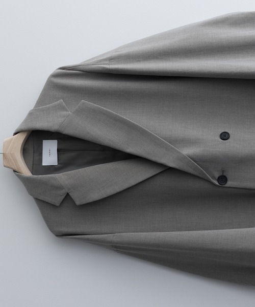 REMER | 【セットアップ対応】loose basic double tailored jacket
