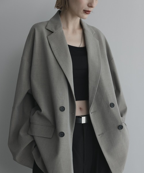 ジャケット・アウター remer loose basic double tailored jacket REMER | 【セットアップ対応】loose basic double tailored jacket