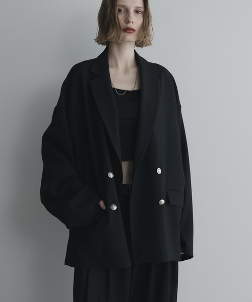 REMER | 【セットアップ対応】loose basic double tailored jacket