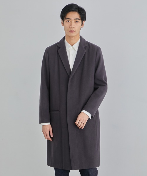 wym チェスターコート sサイズ チャコール wym チェスターコート sサイズ チャコール