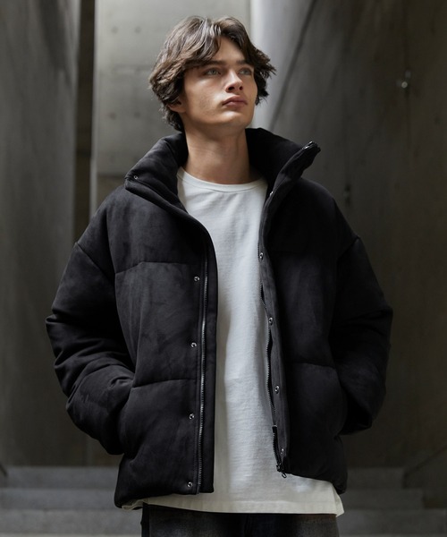 CLEL | 【CLEL】Volume Highneck Short Padded Jacket/ボリューム 