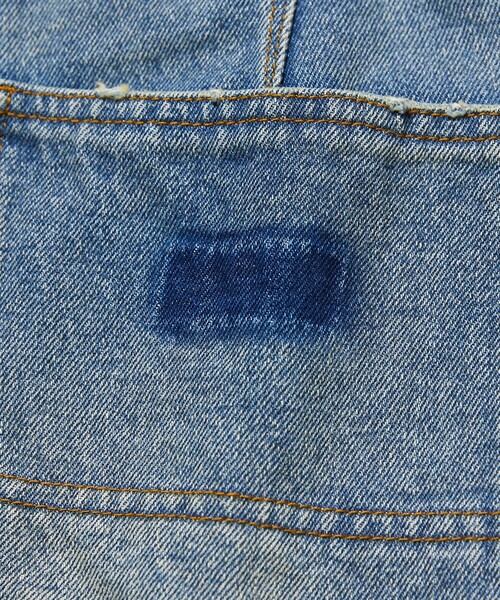 パンツ Marbles DISTORTED CRUSH REPAIR DENIM Bicolor Double Crush Denim