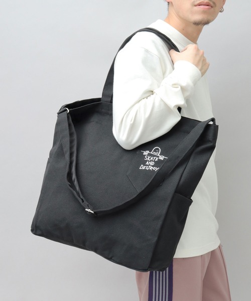 THRASHER　大容量ショルダーバッグ THRASHER スラッシャー ショルダーバッグ 大容量 a4 シンプル