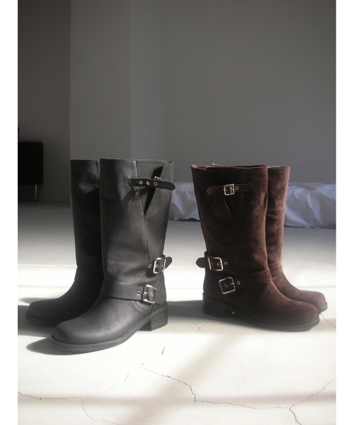 DIDOT.SHOWROOM | 【DIDOT.】バイカーミドルブーツ - Buyee, an Online