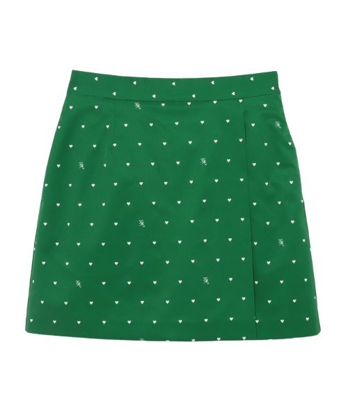 EIMY GOLF | EM heart pattern ラップスカート - Buyee, an