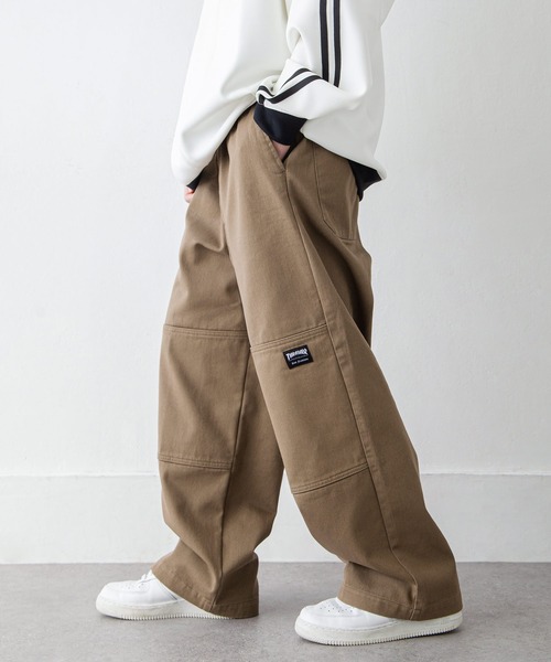 THRASHER デニム スナップバック 刺繍ロゴ ペイント加工 メンズ THRASHER デニム スナップバック 刺繍ロゴ ペイント加工 メンズ