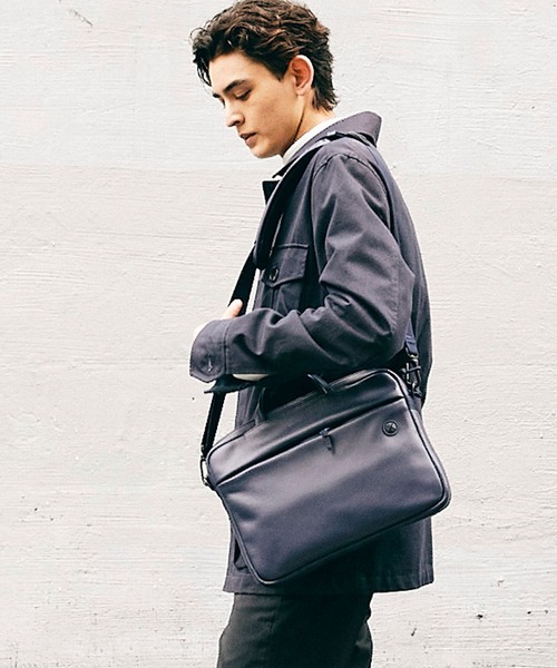 BROSKI AND SUPPLY ショルダーバッグ メッセンジャーバッグ 黒 BROSKI AND SUPPLY｜防水レザーバッグ公式通販 | BROSKI AND SUPPLY