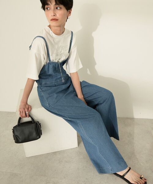 hholic サロペット 12closet(トゥエルブクローゼット)の【洗える】サロペット通販