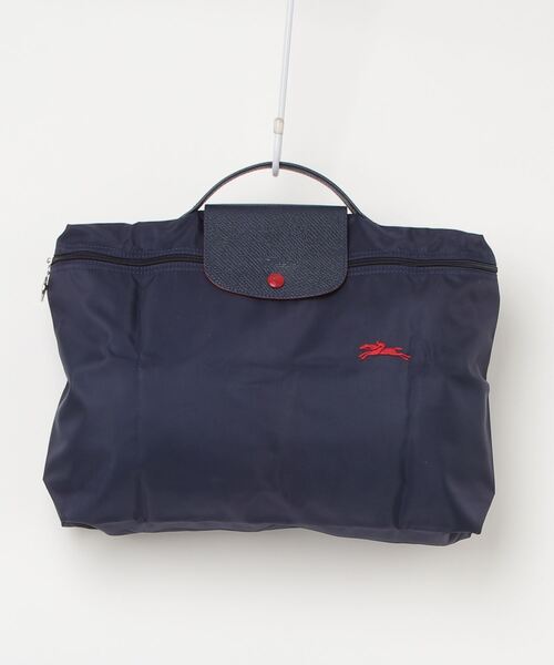 LONGCHAMP COSMOS KUDU　ビンテージ調 ハンドバッグ デイロング L トップハンドルバッグ コニャック - レザー