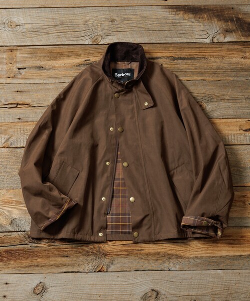 Barbour 別注 BLOUSONTRANSPORT JACKET Buy Blouson Transport Waxed Jacket for GBP 299.00 | BARBOUR_GB