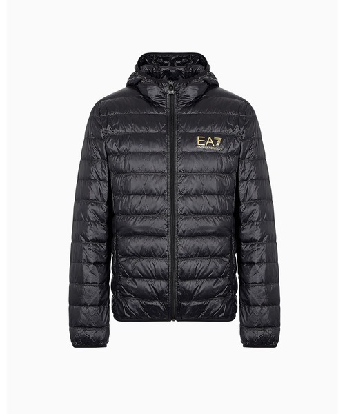 エンポリオアルマーニ ウールブレンド 長袖 ボリュームカラー  